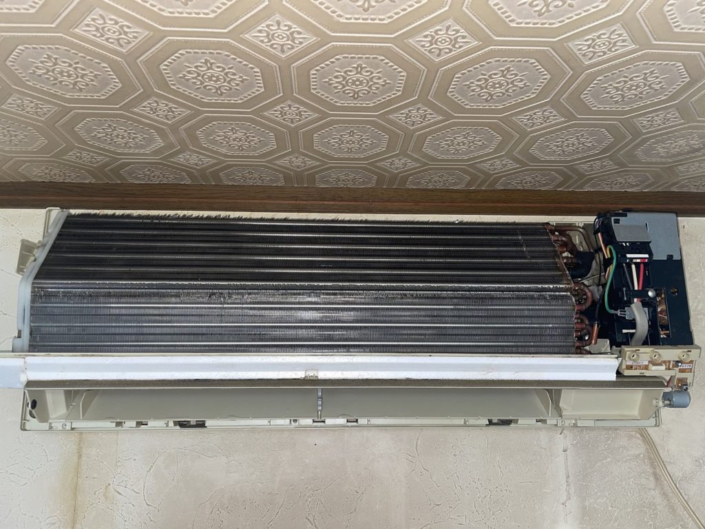 ルームエアコン全体洗浄後