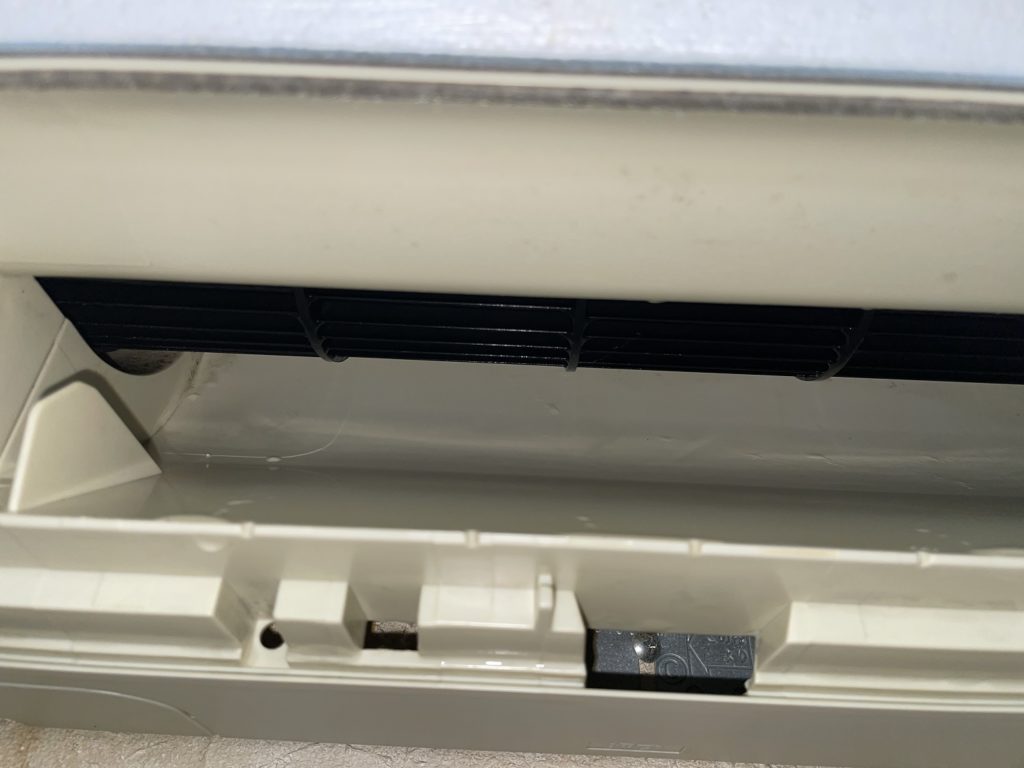 ルームエアコンファン洗浄後